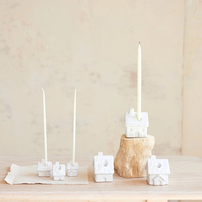 House Shaped Taper Holder (Holds 1/2" Taper) (Each Will Vary)