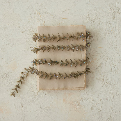 Champagne Faux Boxwood Garland