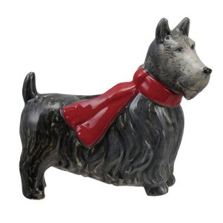 Christmas Pup Taper Holder