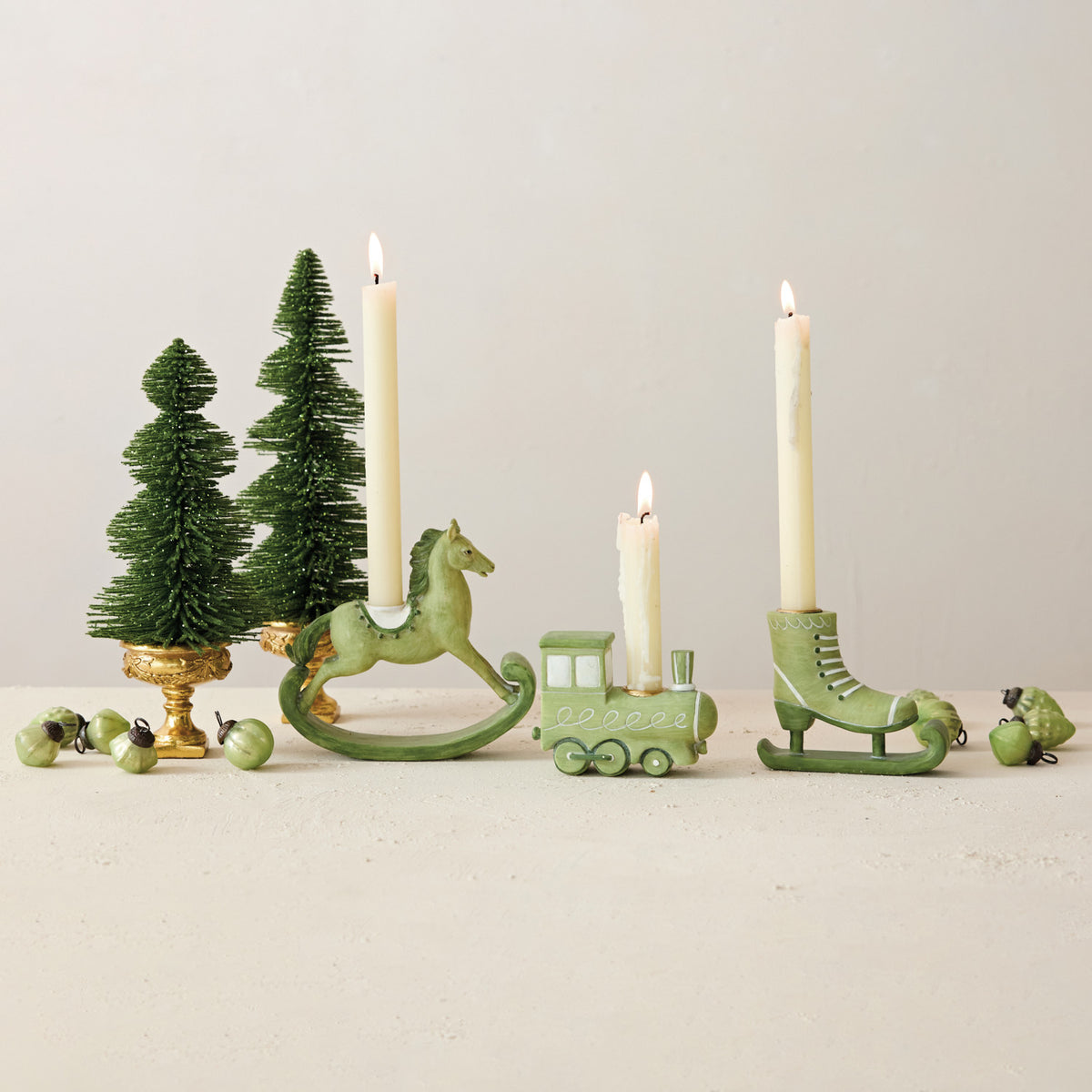 Vintage Reproduction Rocking Horse Candle Holder