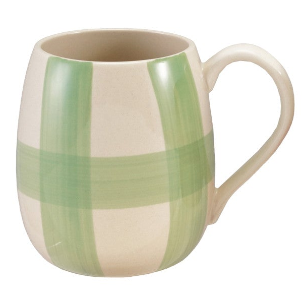 Holiday Plaid Coffee Mug, 16 oz