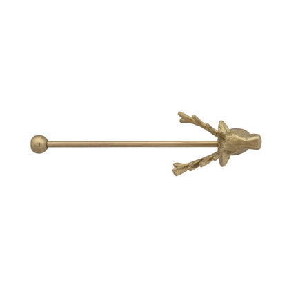 Gold Stag Candle Snuffer