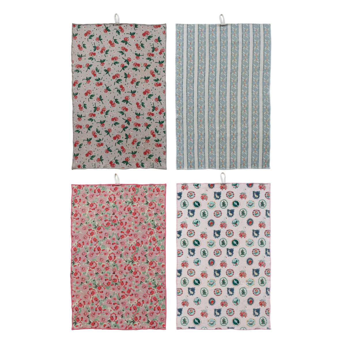 Cottage Kitchen Terry Cloth Tea Towels