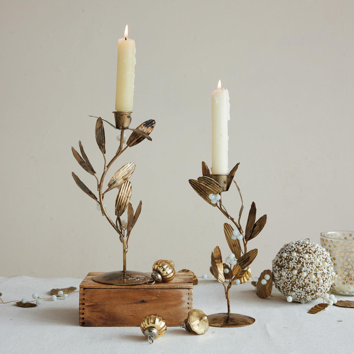 Vintage-Inspired Candle Holder