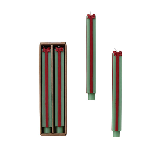 Holiday Bow Candles