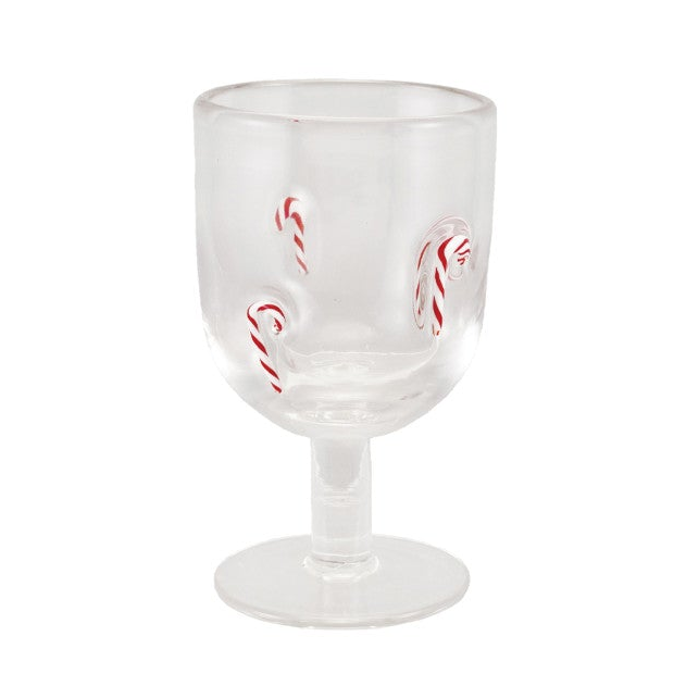 Christmas Stemmed Wine Glass