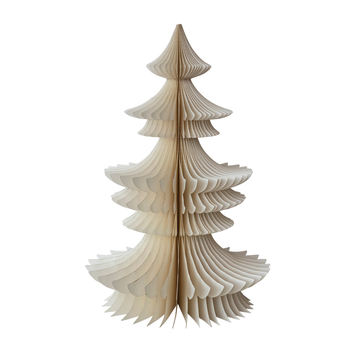 Ivory Honeycomb Paper Tree