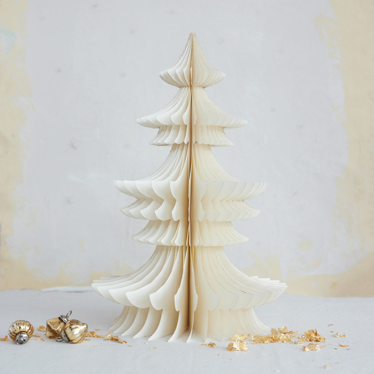 Ivory Honeycomb Paper Tree