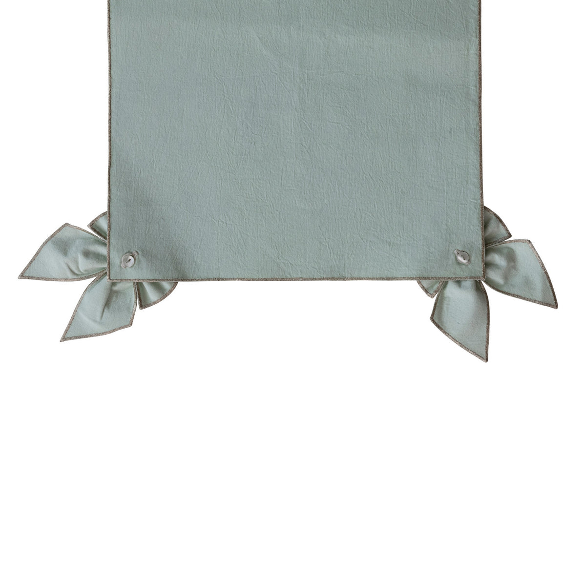 Mint Holiday Table Runner with Bows