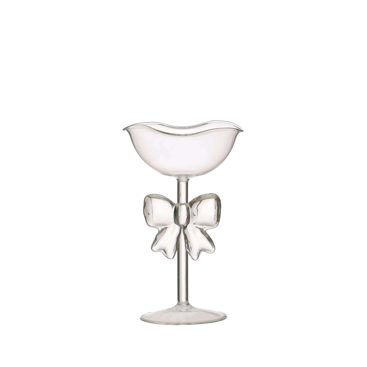 Bow Stem Coupe Glass