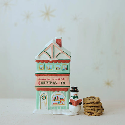Christmas & Co. Bookstore Cookie Jar