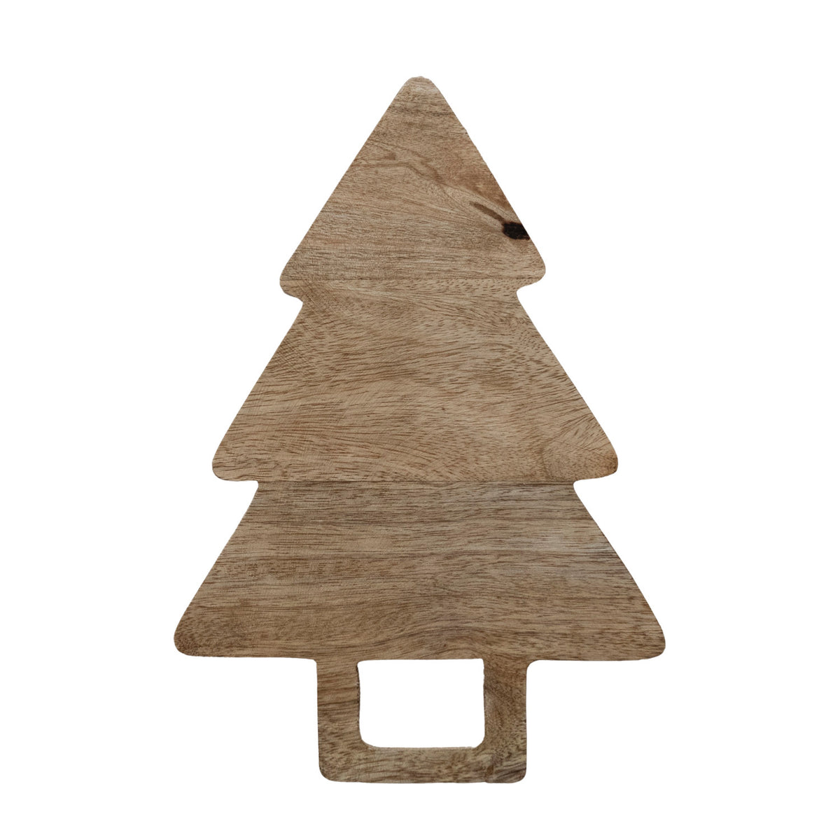 Tea Towels & Tree Shaped Cheese/Serving Board, Set of 3 Tied with Cotton Tape