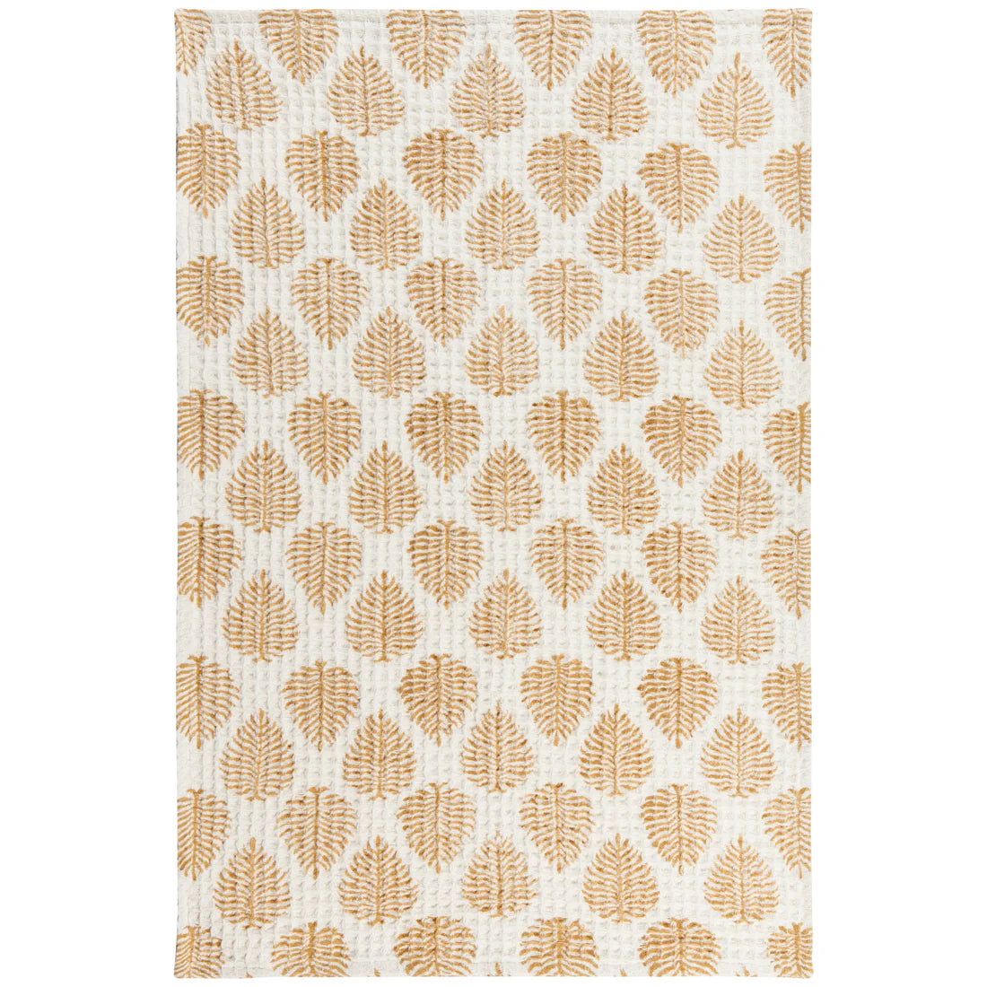 Arbor Block Print Waffle Dishtowel