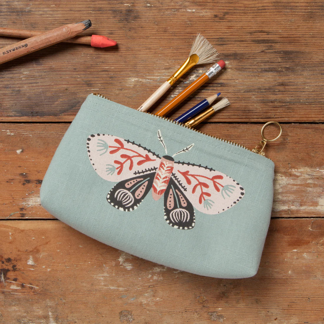 Far And Away Pencil Cosmetic Bag