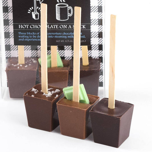 Hot Chocolate on a Stick - Pack of 3, Hot Cocoa Gift: Variety 3-Pack