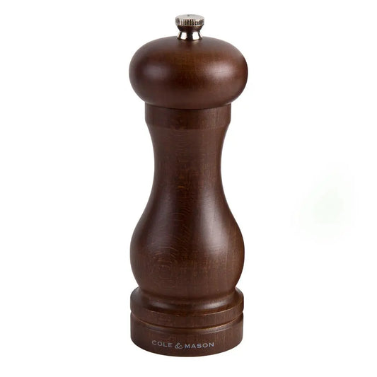 Cole & Mason 6.5 in. Forest Capstan Pepper Mill DKB