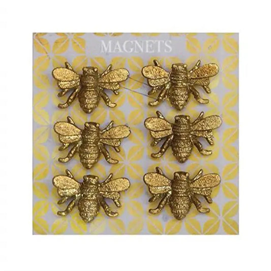 Creative Co-Op Pewter Bee Magnets CREATIVE CO-OP