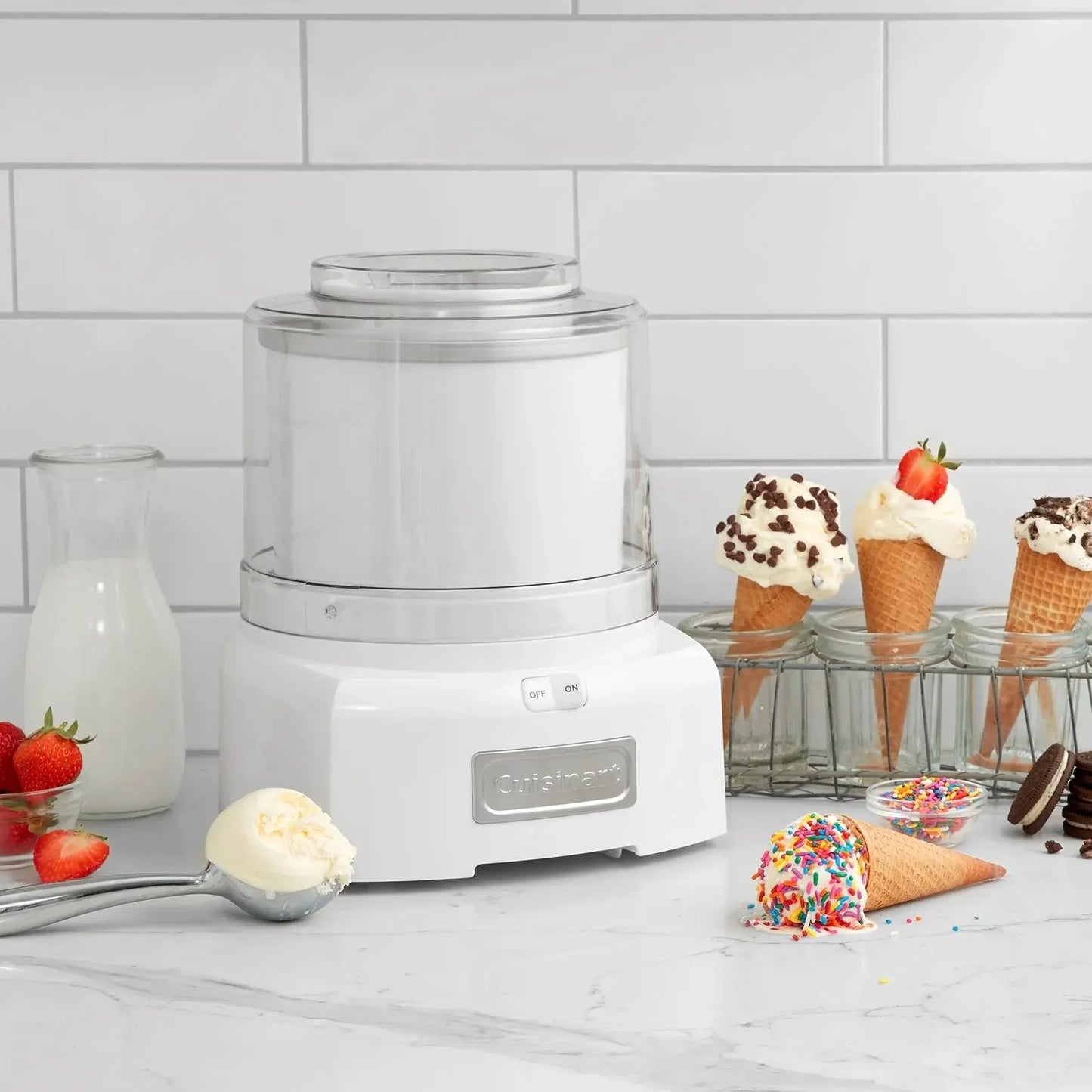 Cuisinart Automatic Frozen Yogurt-Ice Cream & Sorbet Maker Cuisinart