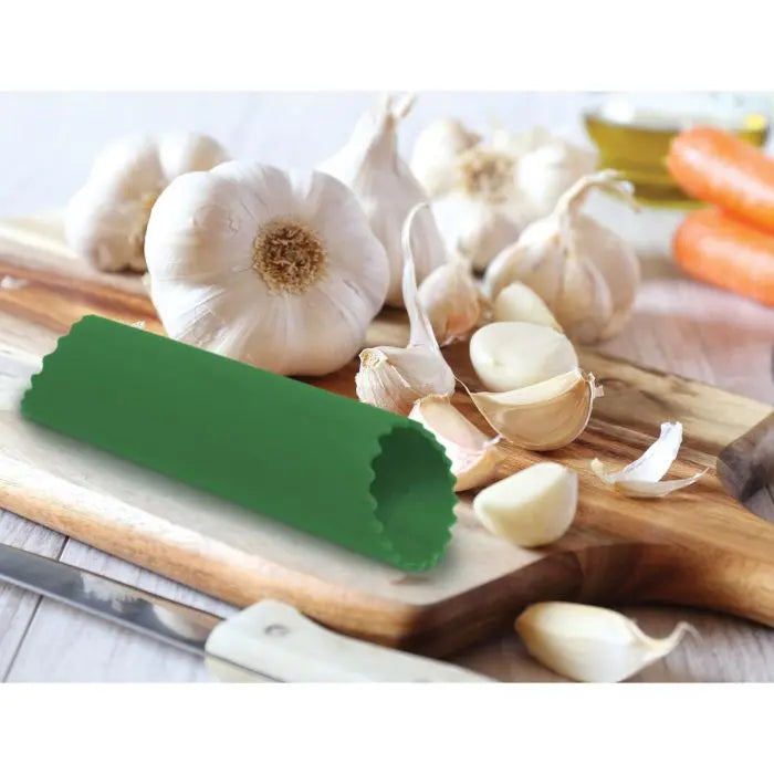 How to use a deals silicone garlic peeler