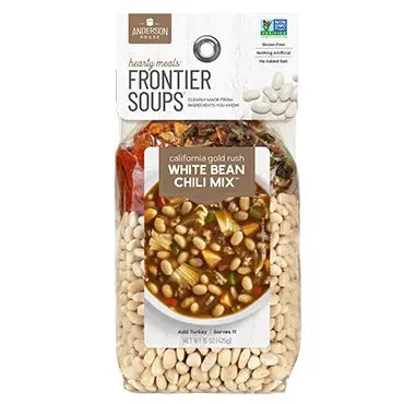Frontier Soup California Gold Rush White Bean Chili Mix FRONTIER SOUPS