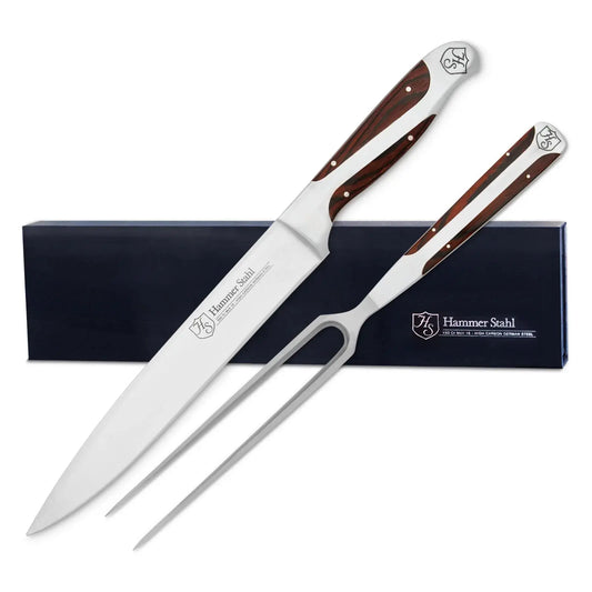 Hammer Stahl Carving Knife + Fork Set NEW ERA