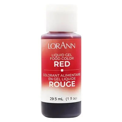 LorAnn Red Liquid Gel Food Color LORANNS