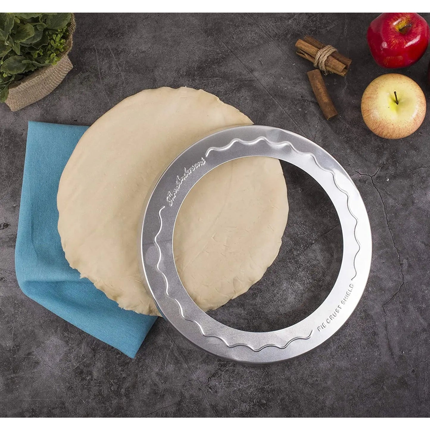 Mrs. Andersons Baking Pie Crust Protector Shield, Fits 9-Inch Pie Plates HIC