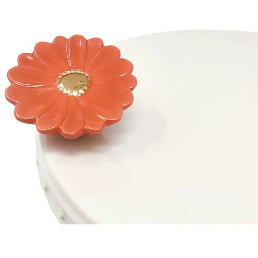 Nora Fleming Mini Orange Flower Power - Browns Kitchen