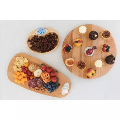 Nora Fleming Platter Maple Lazy Susan - Browns Kitchen