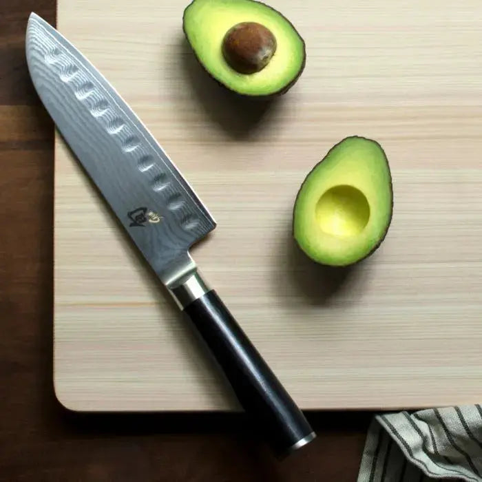 Shun Classic Hollow Ground Santoku 7" KAI USA