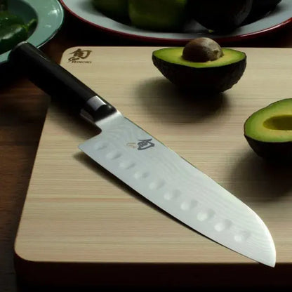 Shun Classic Hollow Ground Santoku 7" KAI USA