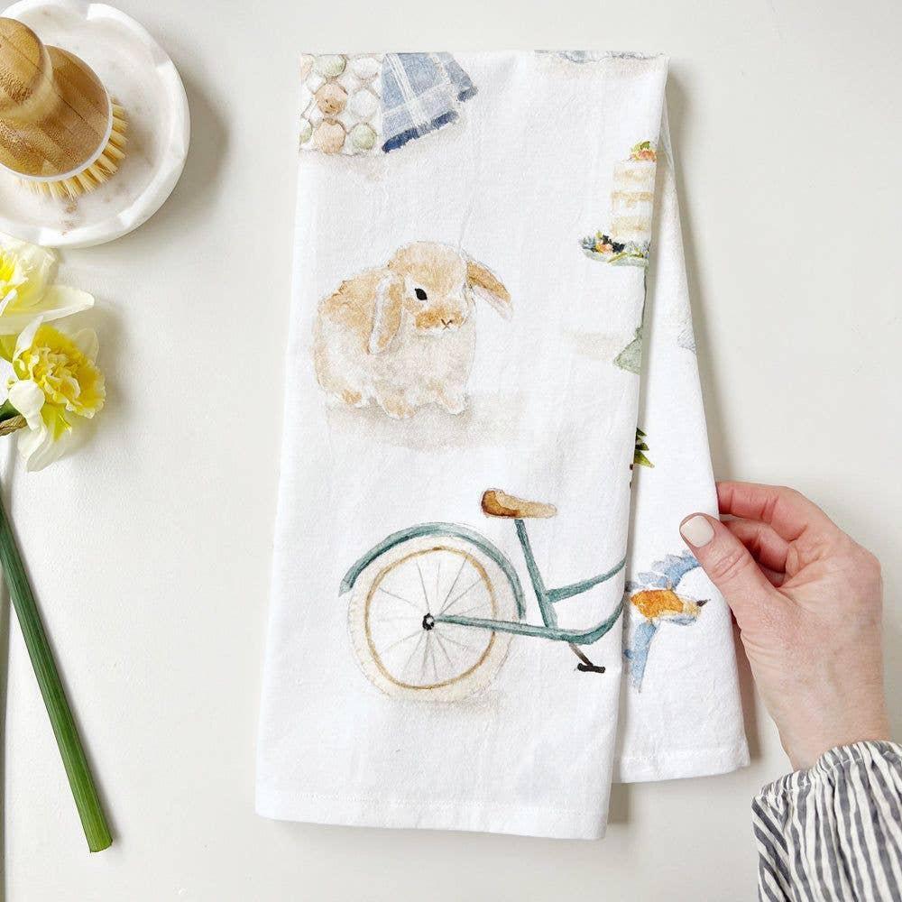 Springtime Tea towel - Browns Kitchen