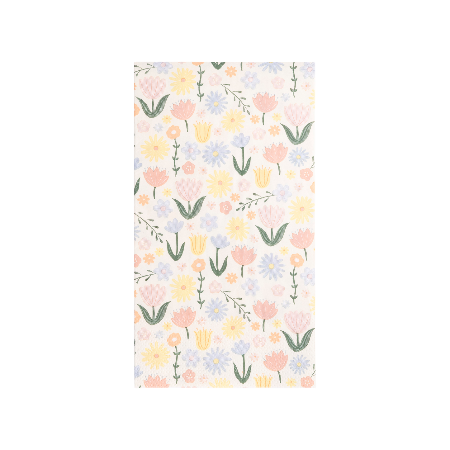 Spring Floral Paper Dinner Napkin