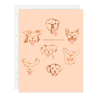 Dog Kisses - Birthday Card  Browns Kitchen